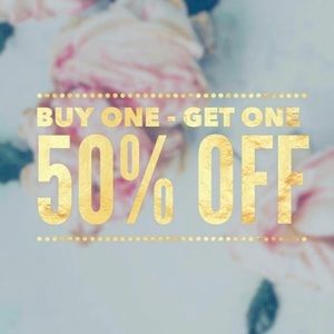 Bundle and save half off the lower priced item every day👏🏻👏🏻